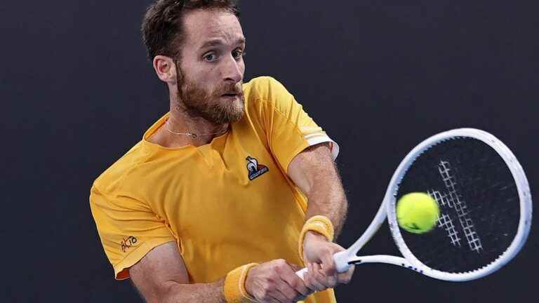 Frenchman Constant Lestienne reaches the second round of a Grand Slam tournament for the first time