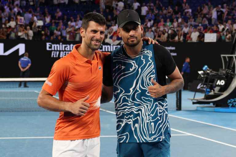 Friendly match against Nick Kyrgios |  Novak Djokovic “a little moved” by the reception of the Melbourne public