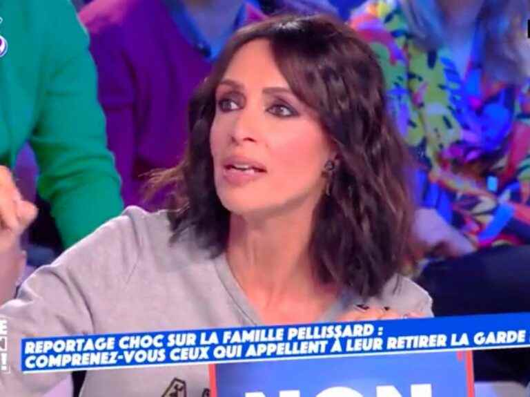 Géraldine Maillet outraged by the retraining of Amandine Pellissard, the columnist turns her on “TPMP”