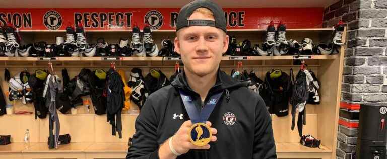 Gold medalist with ECJ: Nathan Gaucher is still hungry for victories