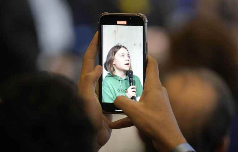 Greta Thunberg considers it “absurd” to listen to those responsible for the “destruction of the planet” in Davos