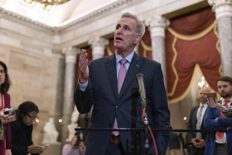 House of Representatives |  A successful first test for Kevin McCarthy