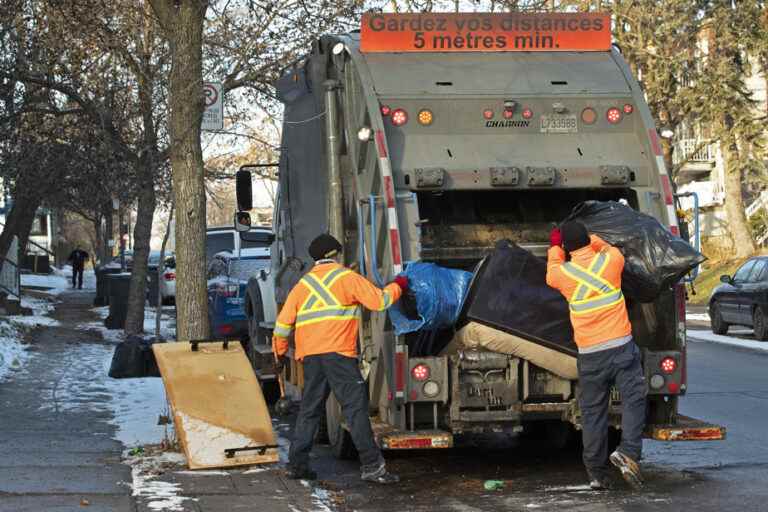 Household waste |  Montreal defends collection every two weeks