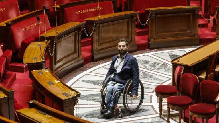 “I will be able to have a place in the hemicycle”: Sébastien Peytavie, first deputy in a wheelchair, settles in the National Assembly