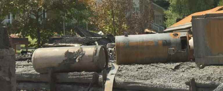 Illegal propane installations behind the Val-des-Sources fire