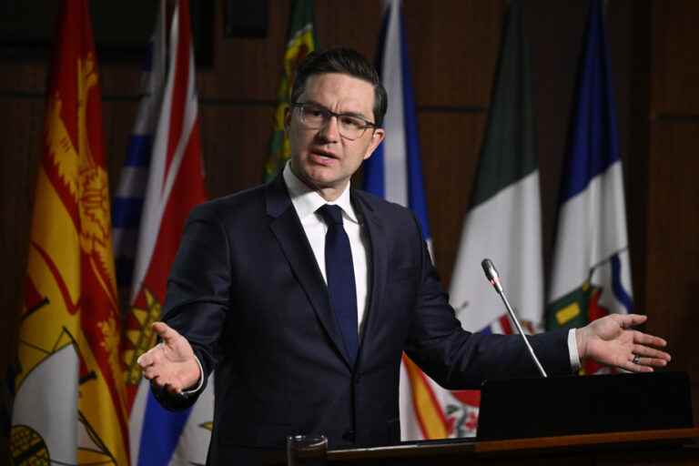 “Illegal refugees” |  Pierre Poilievre avoids criticizing the words of Richard Martel