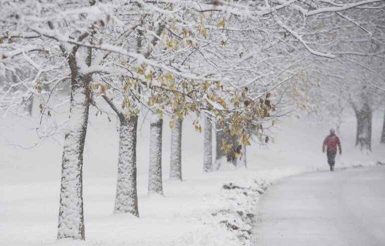 Imminent snowstorm in Quebec