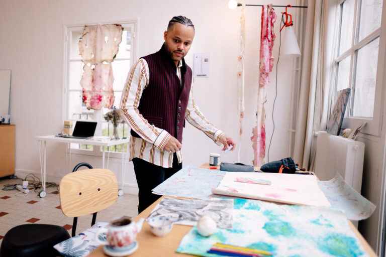 Inside Manuel Mathieu’s Parisian studio |  Never too busy to paint