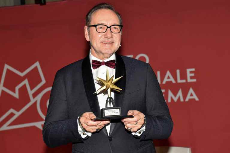 Italy |  Kevin Spacey receives an award