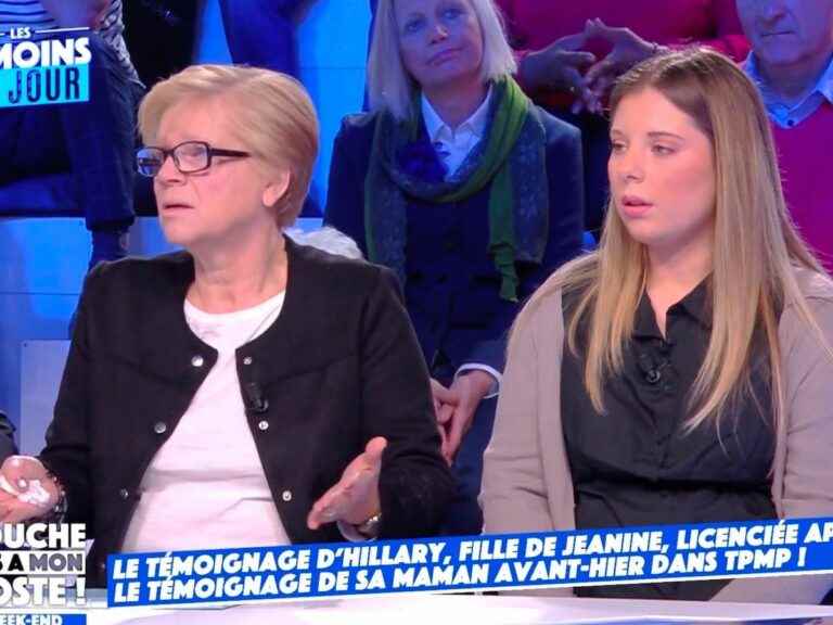 Jeanine, “fired because of Cyril Hanouna”, in tears after her daughter’s dismissal following her appearance on “TPMP”