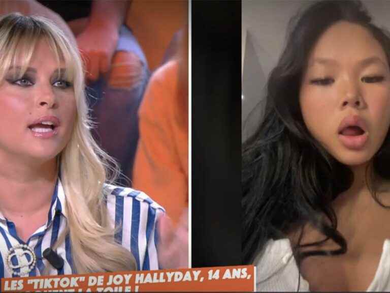 Kelly Vedovelli curries Joy Hallyday live in TPMP