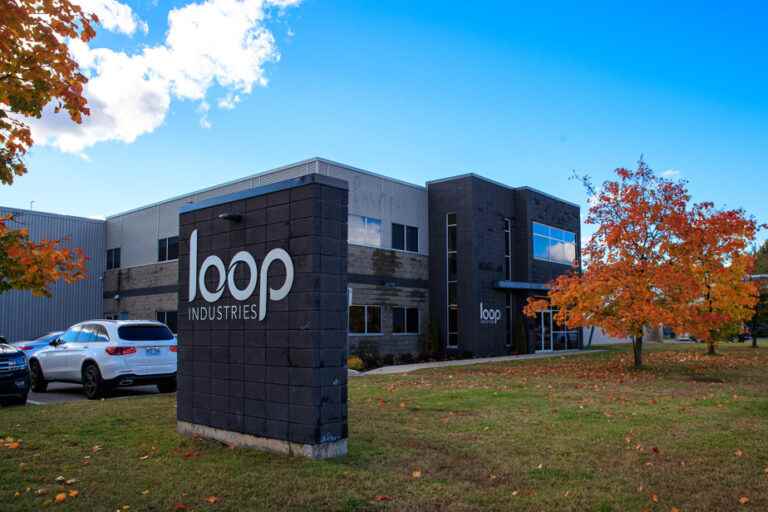 Lands of the Bécancour industrial park |  Paid sales for Loop, which counts its money