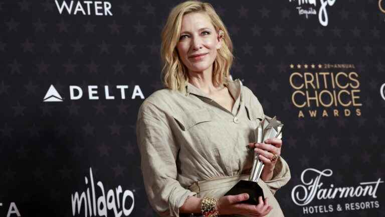 Leading Oscar race, actress Cate Blanchett criticizes ‘patriarchal pyramid’ of Hollywood awards