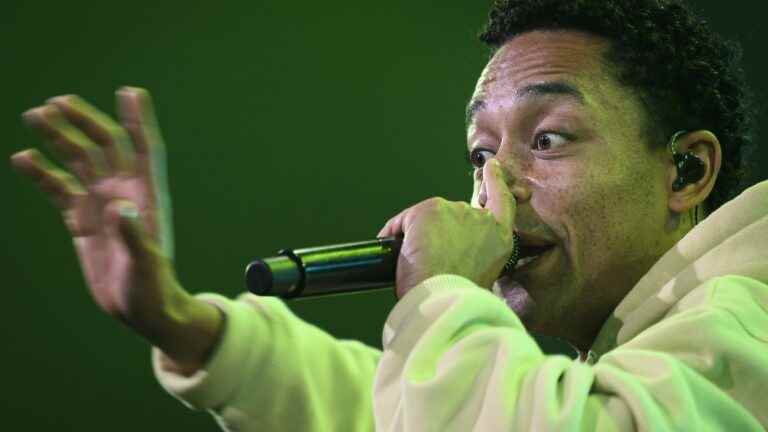 Loyle Carner, the London rapper with an explosive style, in concert at the Olympia in Paris