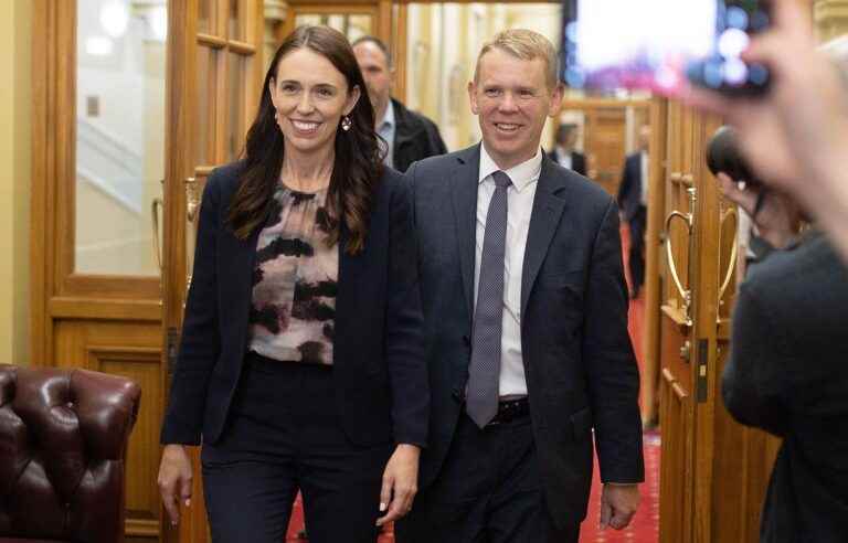 New Zealand Prime Minister Jacinda Ardern officially replaced