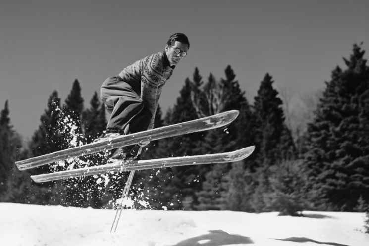 Window on the winter sports of yesteryear