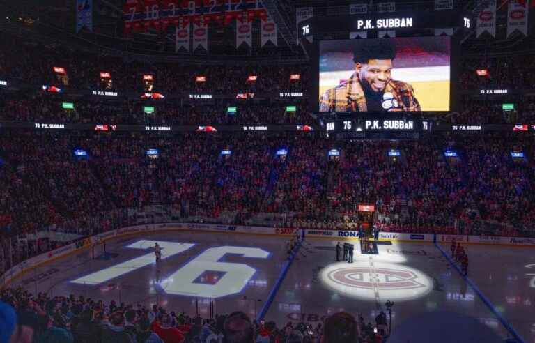 Ovation at the Bell Center for PK Subban