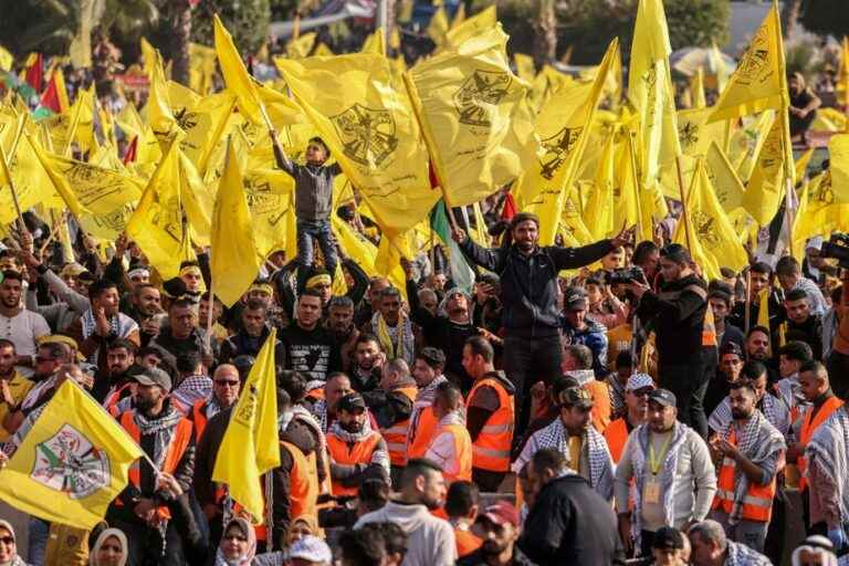 Palestine |  Rare Fatah demonstration in Hamas-led Gaza Strip