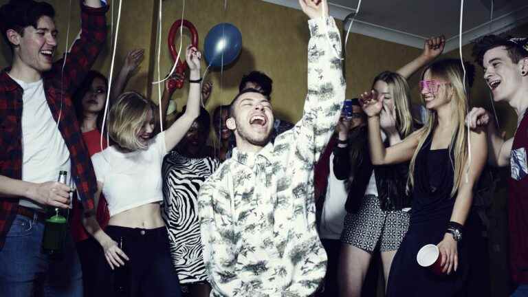 Partying is really good for your health