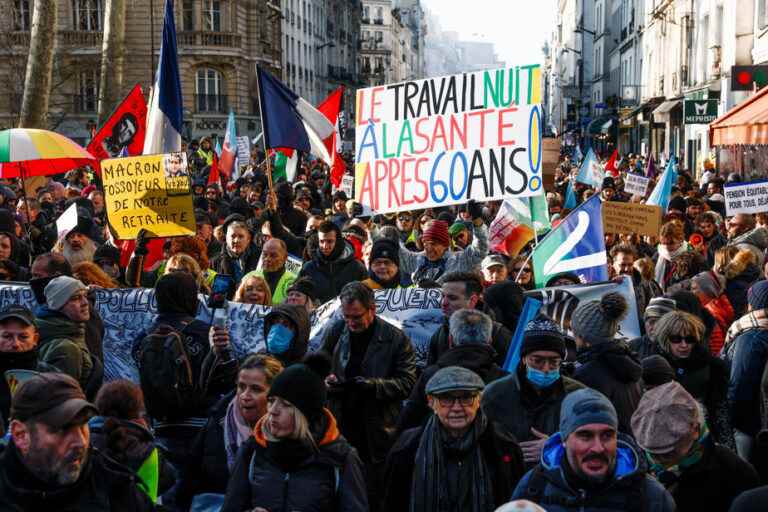 Pension reform in France |  Thousands of people in Paris at the call of youth organizations