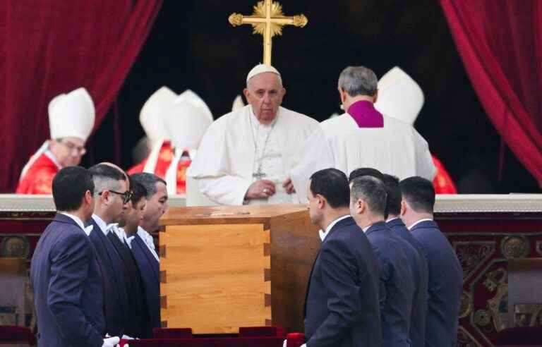 Pope Francis celebrates Benedict XVI’s funeral in front of 50,000 worshipers