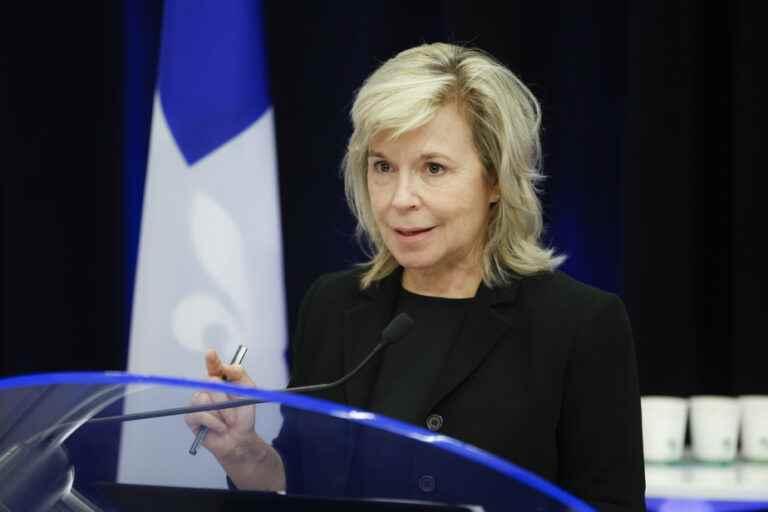 “Quebec must be part of this international effervescence,” says Martine Biron