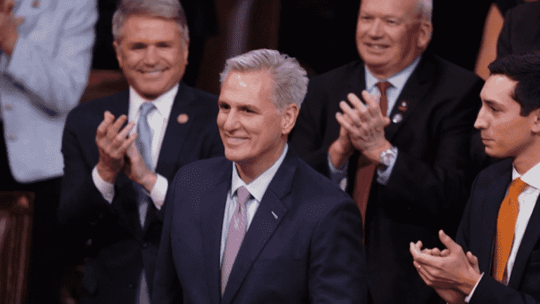 Republican Kevin McCarthy elected Speaker of the House of Representatives