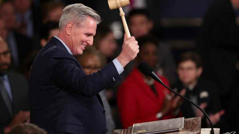 Republican Kevin McCarthy finally becomes Speaker of the House of Representatives, at the cost of concessions to the conservative wing of his party