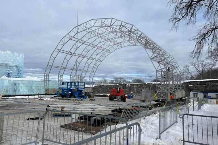 SME Universe |  Unisson erects the largest event dome in Quebec in winter