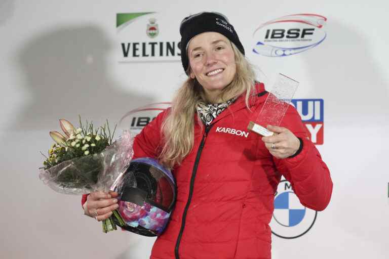 Skeleton World Cup |  Canadian Mirela Rahneva finishes 2nd in Germany