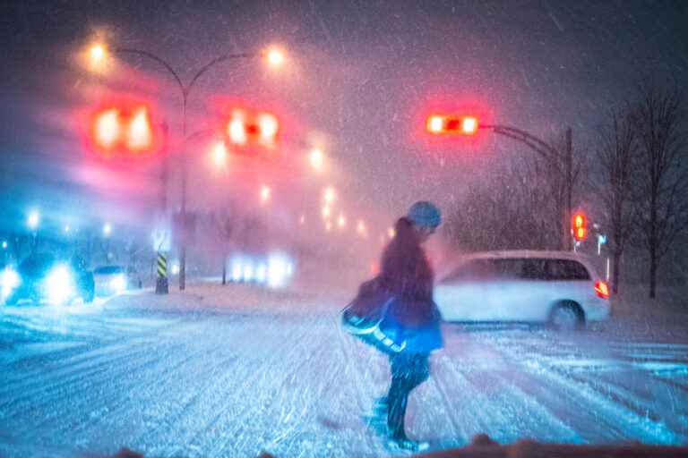 Snow is accumulating in several regions