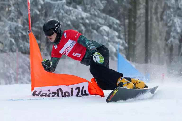 Snowboarding |  Arnaud Gaudet finishes 25th after two difficult races