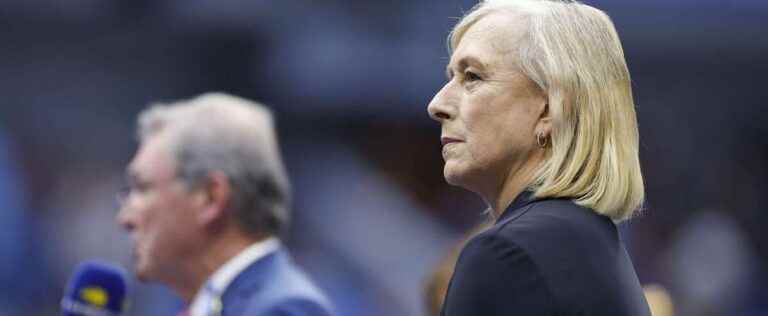 Tennis: Martina Navratilova with breast and throat cancer