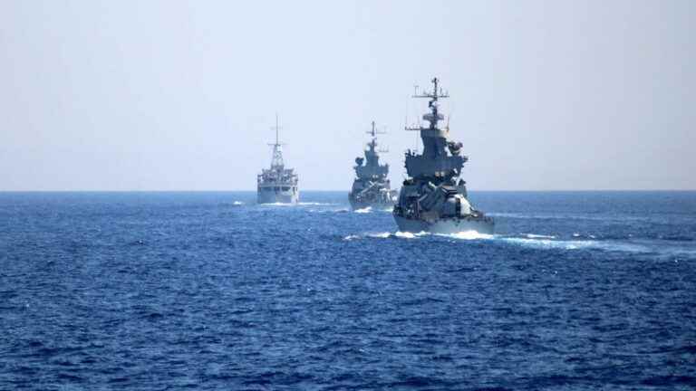 Tension rises again between Greece and Turkey amid military maneuvers in the Aegean Sea