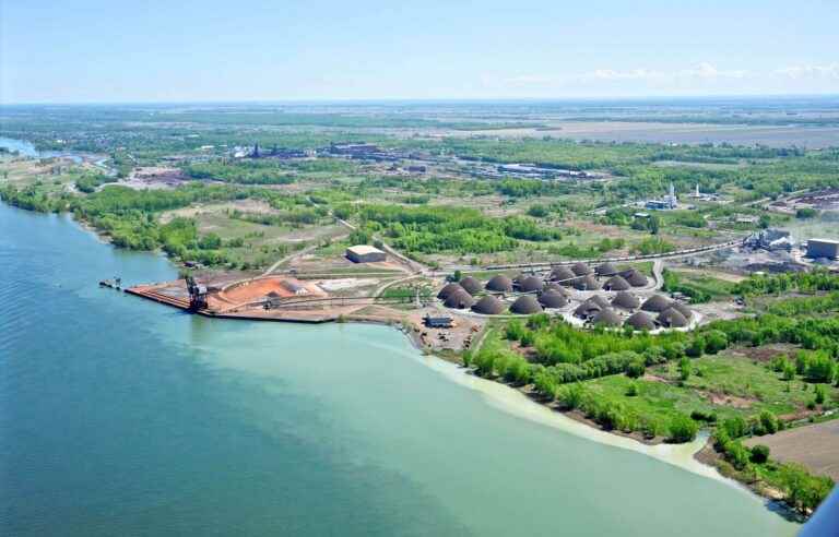 The Contrecoeur port project awaiting authorization to destroy copper redhorse habitat