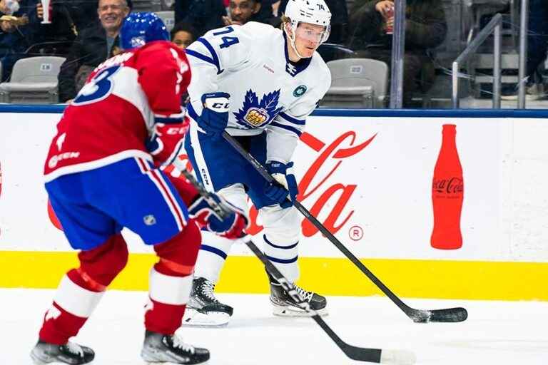 The Marlies win against the Rocket