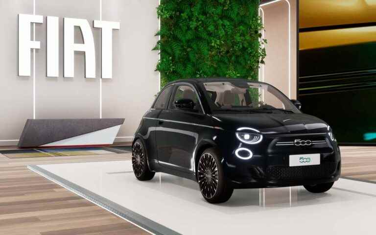 The new Fiat 500e featured at CES… and in the Metaverse