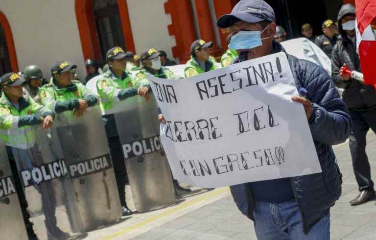 The protest does not dry up in Peru