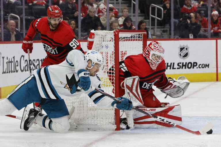 Tuesday in the NHL |  Red Wings beat Sharks in overtime