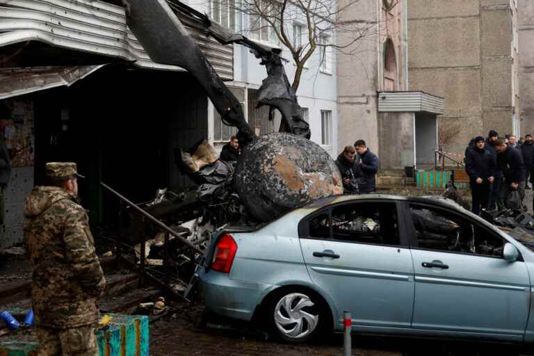 Ukraine |  Helicopter crash kills 18, including Ukrainian minister