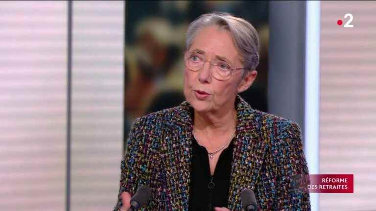 “We need to find a balance not in five or ten years, but now”, defends Elisabeth Borne on France 2