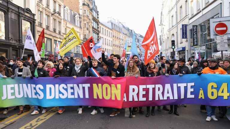 “We will be there and we will continue this fight”, assure the young people in the Parisian procession