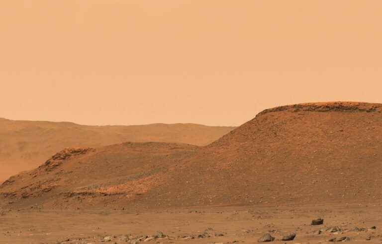 What did the “Perseverance” robot do on Mars in 2022?