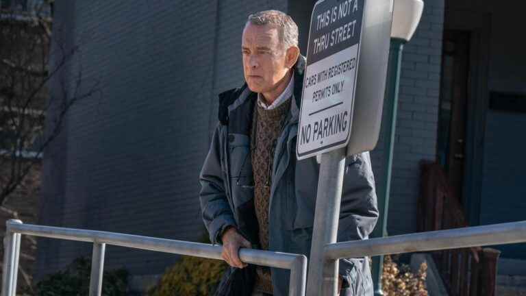 a performance by Tom Hanks in a pleasant but unsurprising comedy