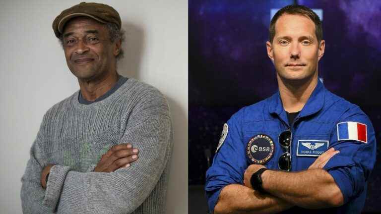 astronaut Thomas Pesquet and ex-tennis player Yannick Noah rewarded