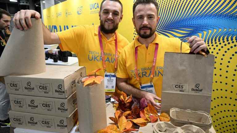 at CES in Las Vegas, the resistance of the Ukrainian people is displayed