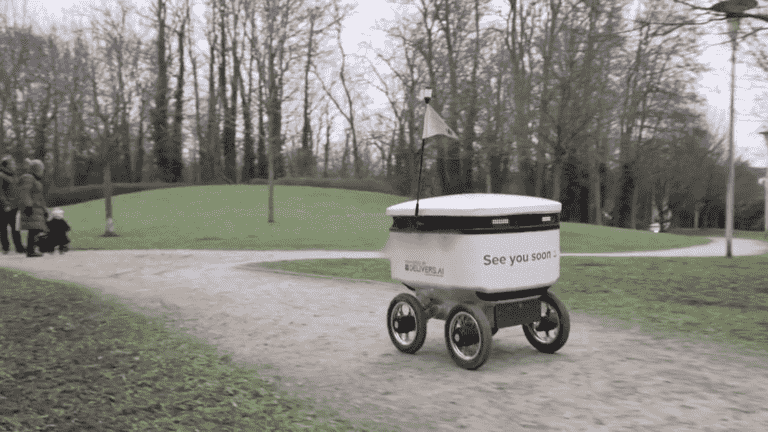 delivery robots tested in Belgium