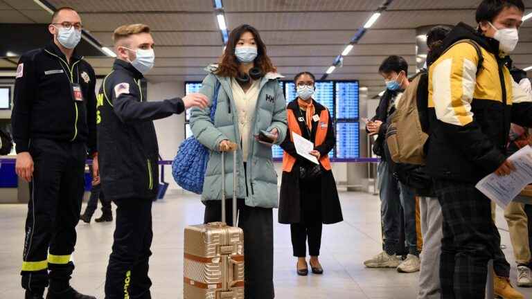 five questions about screening passengers coming from China at French airports