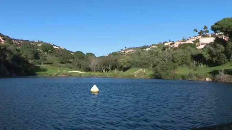 in Sainte-Maxime, wastewater and treated water water the golf course