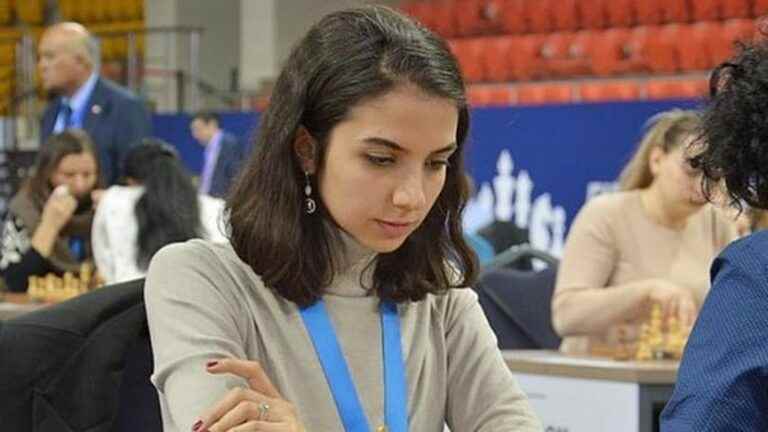 keeping the veil “didn’t seem right to me”, says Iranian chess champion Sara Khadem